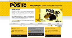 Desktop Screenshot of possoproject.it